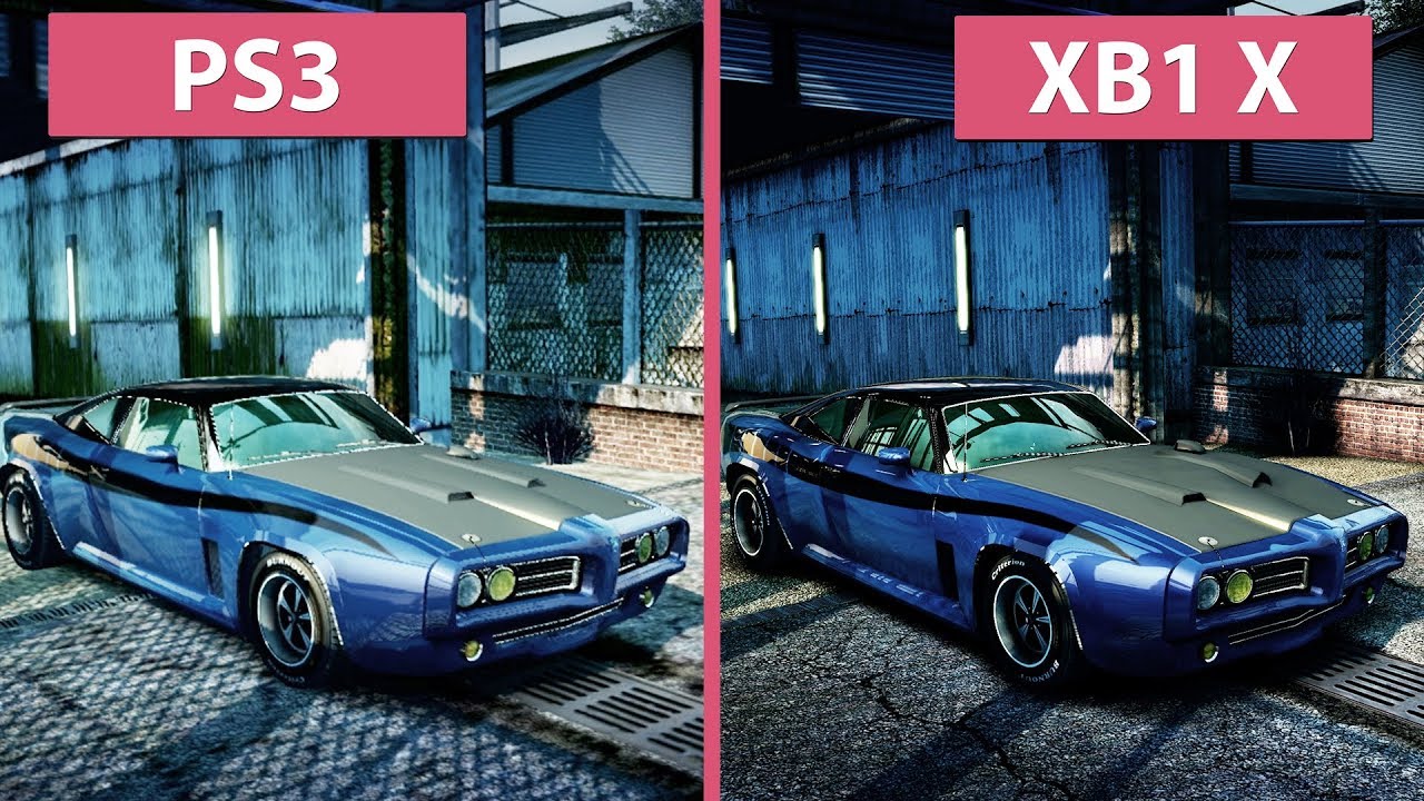 [4K] Burnout Paradise – Original PS3 (2008) vs. Xbox One X (2018) Remastered Graphics Comparison