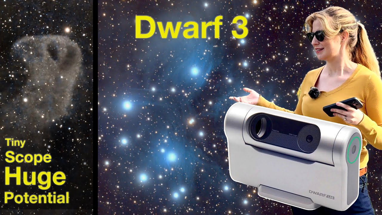 Тестирование интеллектуального телескопа DWARF 3: Солнце, гигапиксельная панорама и глубокий косм...