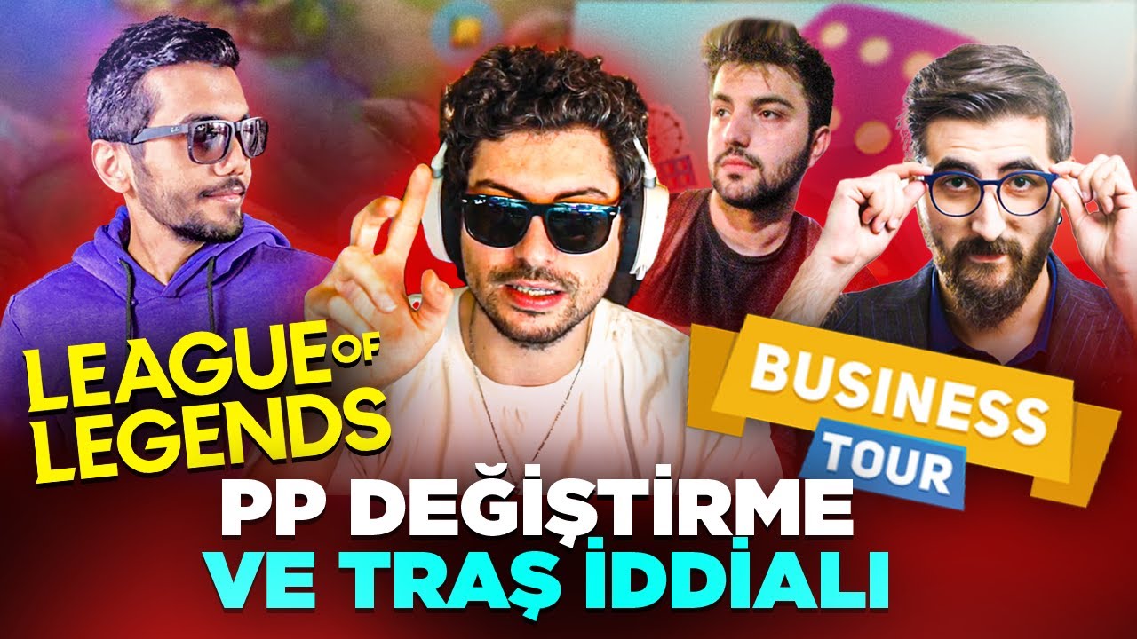 PP Değiştirme ve Tas Tıraşı İddialı! | Business Tour ve LoL w/Swaggy,Samet,Noeldayi | Hype