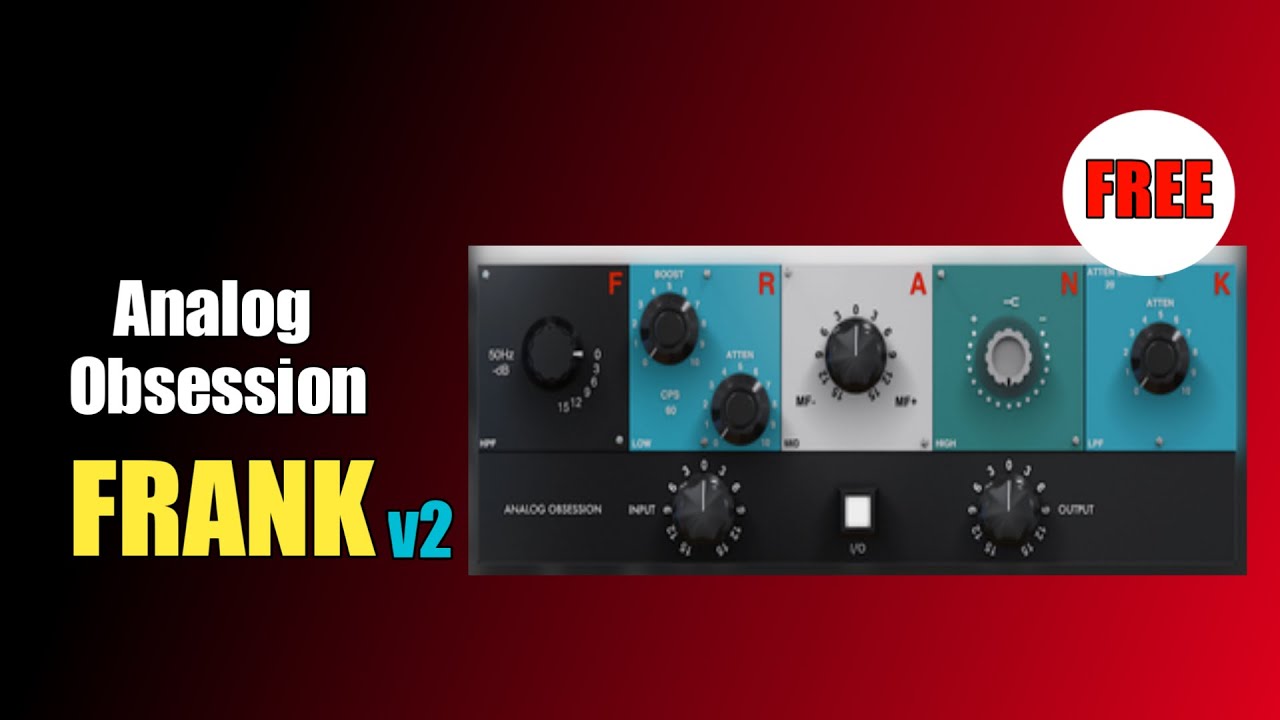Analog Obsession &mdash; Демонстрация FRANK v2 на ударных
