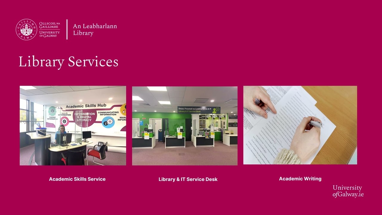 Welcome to the University of Galway Library