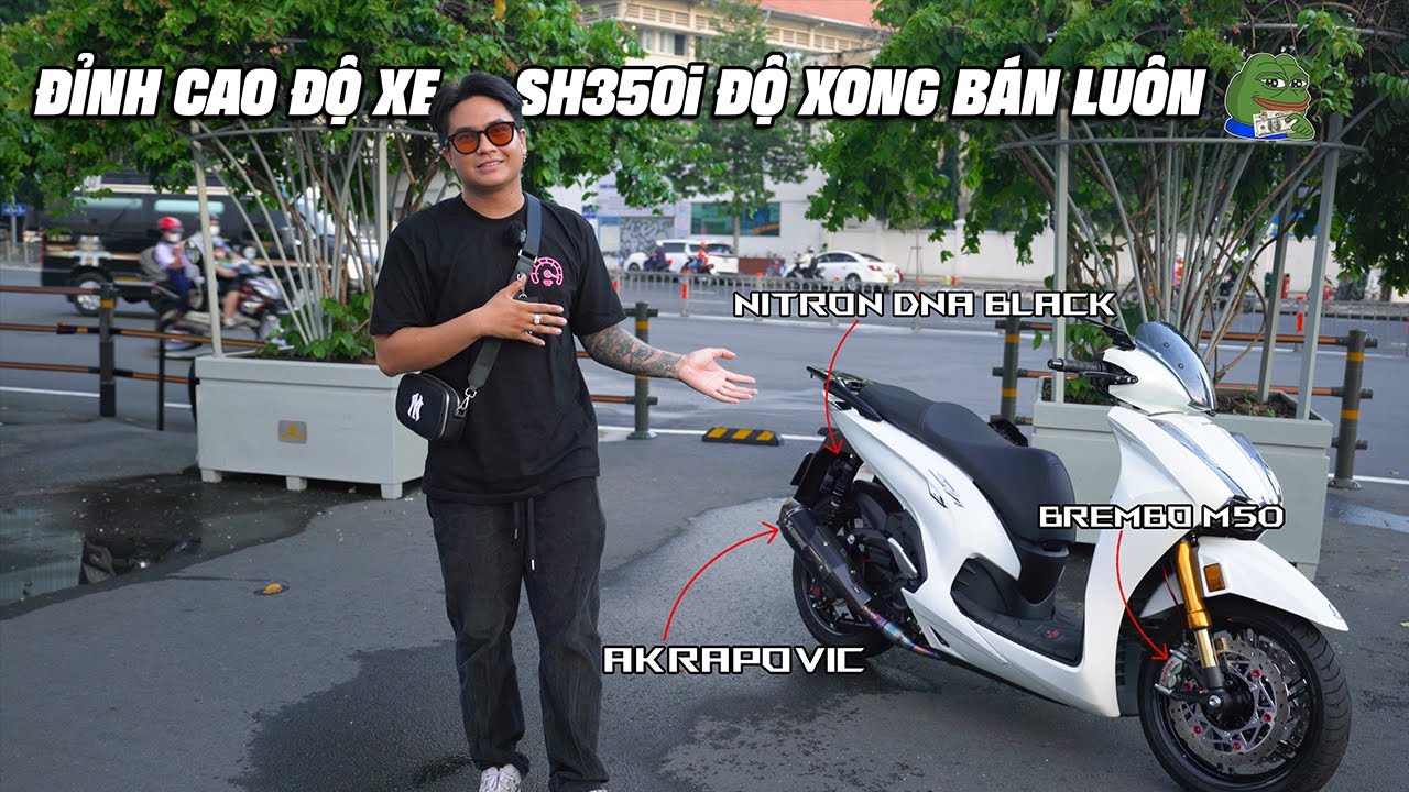 Review SH350i Đỉnh Cao Độ Xong Bán Luôn | Dạo Phố Đêm Cùng SH350i