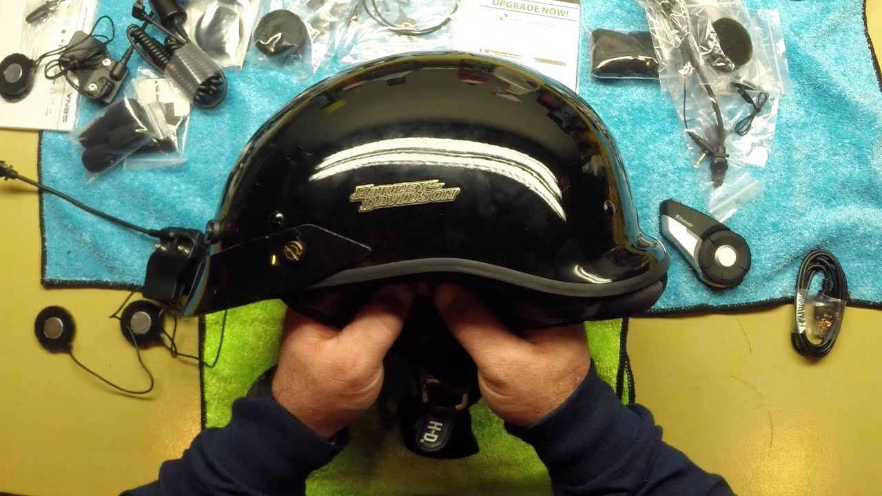 Sena 20S Open Box / Half Helmet Install