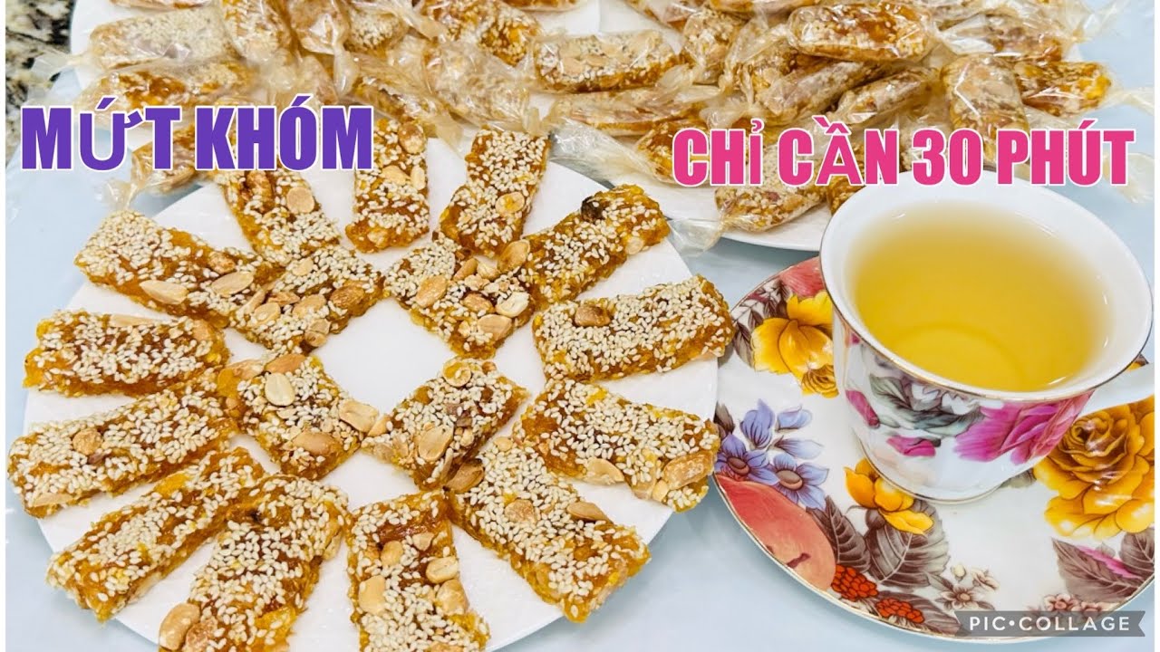 Mứt Khóm kẹo khóm chỉ mất 30 phút là có mứt ăn rất mềm dẻo thơm ngon tại nhà để đón Tết