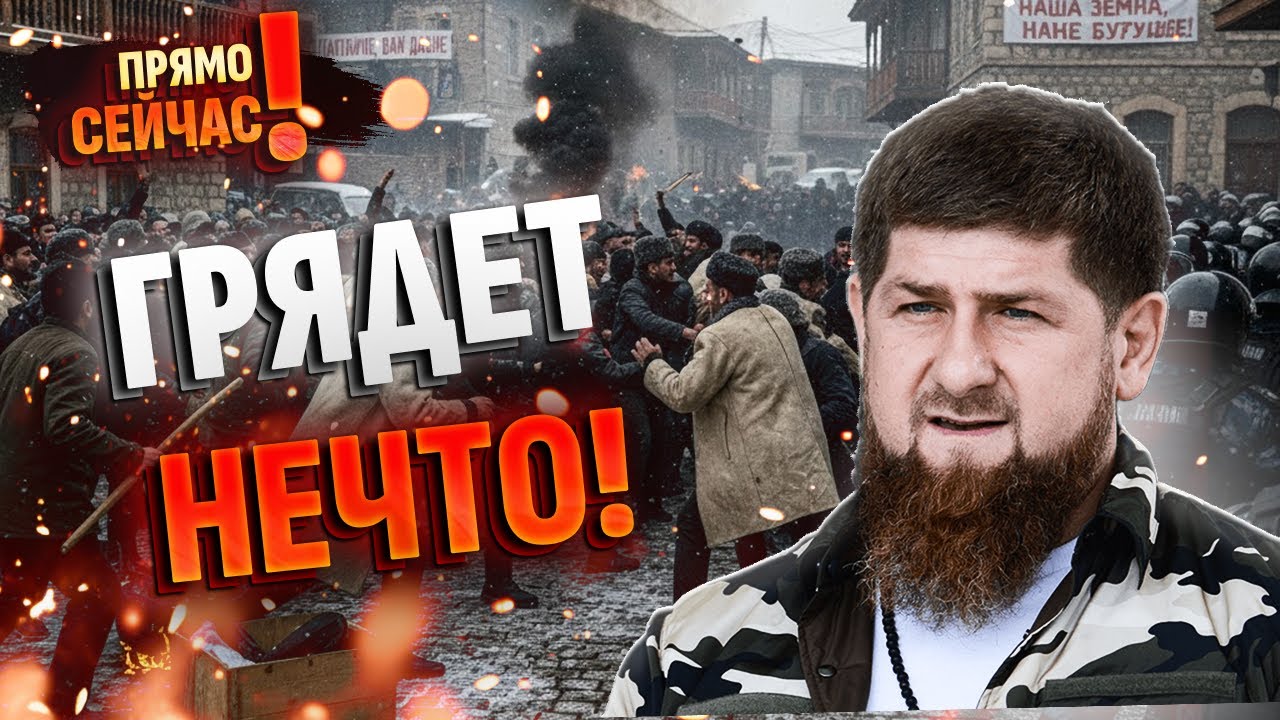 🔥Ичкерия взбунтовалась - КАДЫРОВ В АУТЕ! Грозный и Махачкала выходят из-под контроля Кремля!