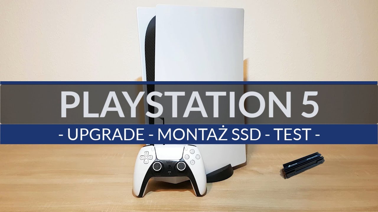 Playstation 5 Upgrade, Montaż i Test dysku SSD NVME w bardzo dobrej cenie !
