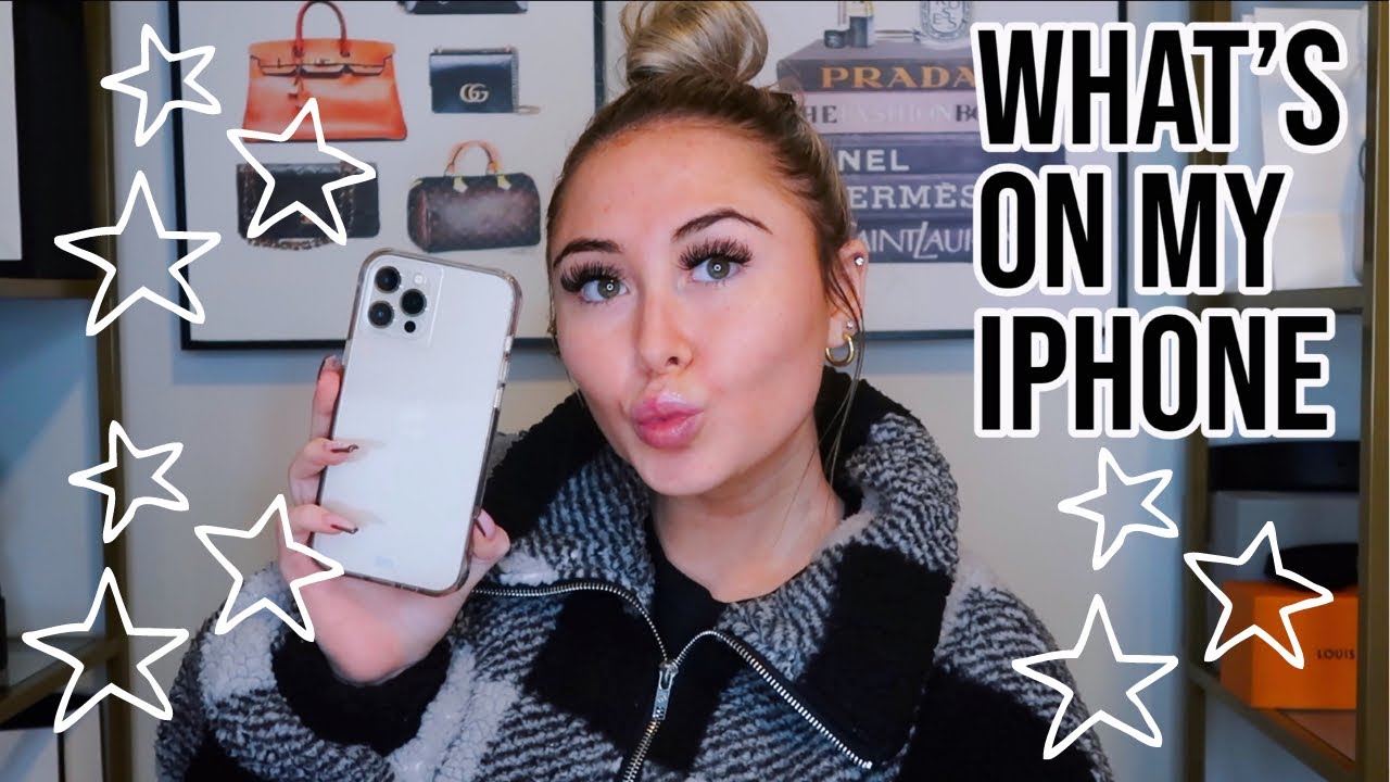 WHAT'S ON MY IPHONE 12 PRO MAX?! *2021*
