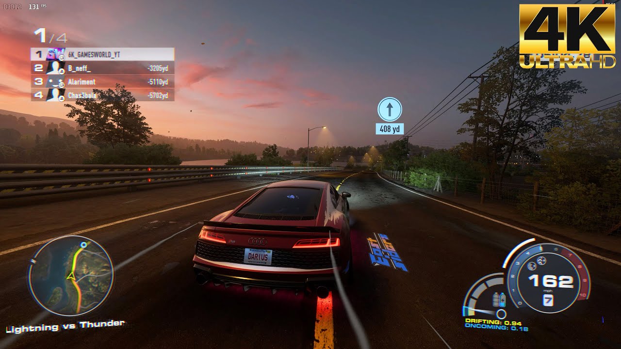 Need for Speed Unbound ➤ Audi R8 Darius Custom (2019) Multiplayer Gameplay 4K60FPS (PC UHD)