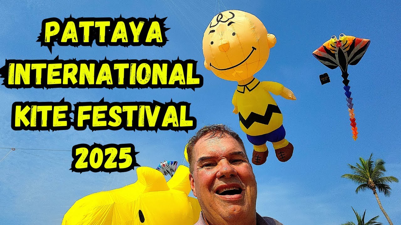 Pattaya Beach Thailand Largest International Kite Festival 2025