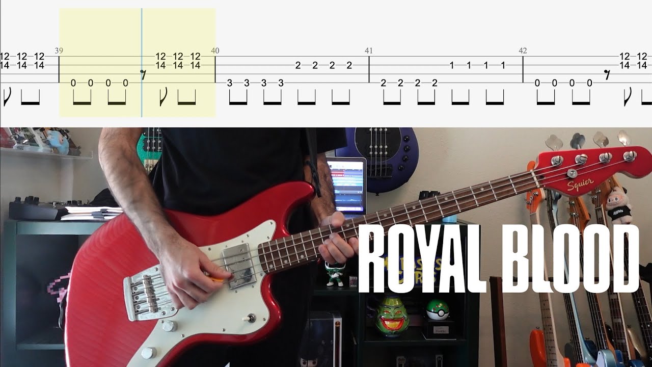 Royal Blood - Out of the Black (кавер на бас-гитару)