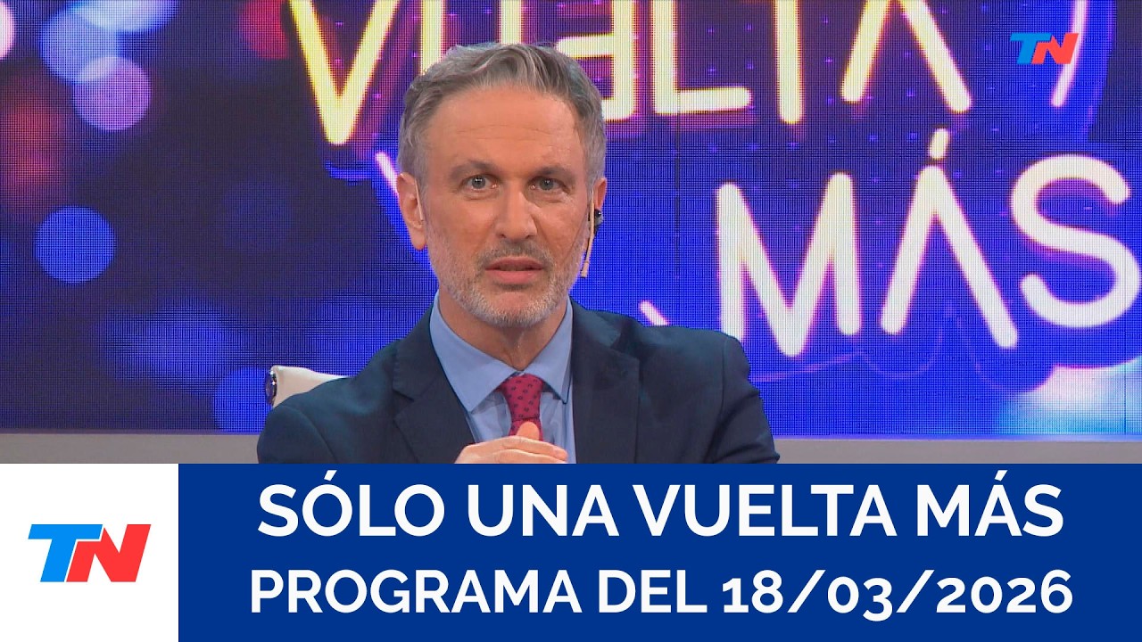 SÓLO UNA VUELTA MÁS I (Programa completo del 18/03/2026)