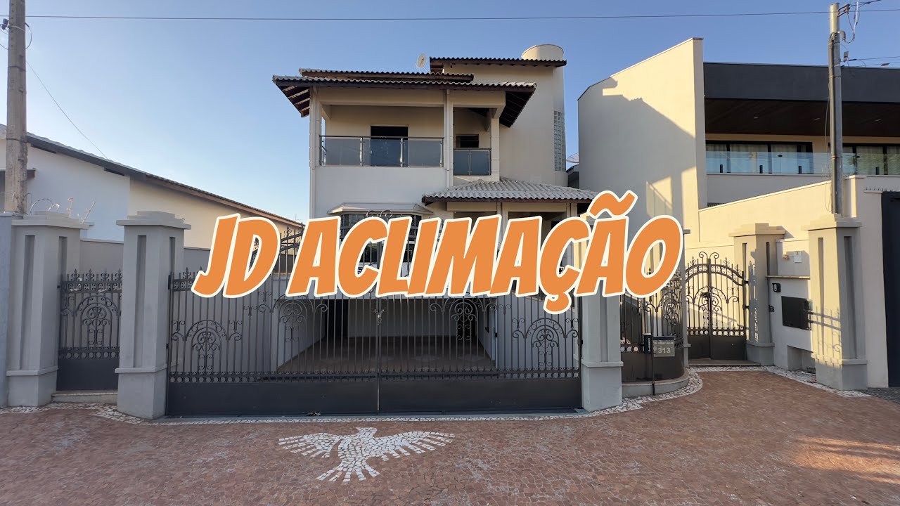 MAIOR SOBRADO 2 ANDAR COM SALÃO DE FESTA, JALES SP A VENDA JD ACLAMAÇÃO