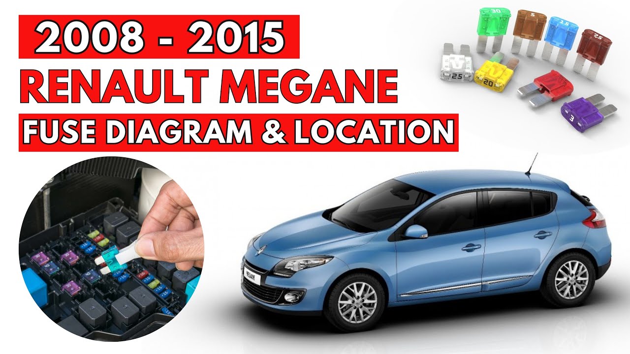 Renault Megane (2008 to 2015) Fuse Box Diagrams & Location Guide