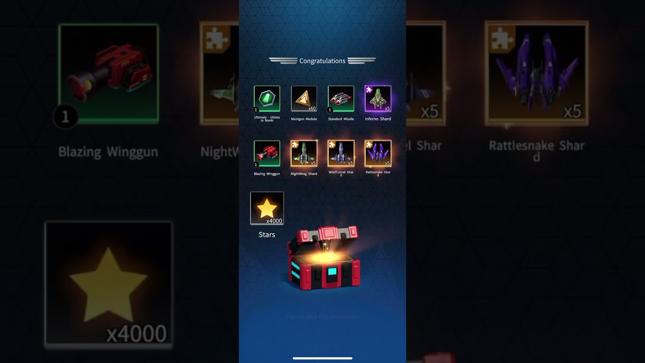 Wing Fighter= Super Chest 