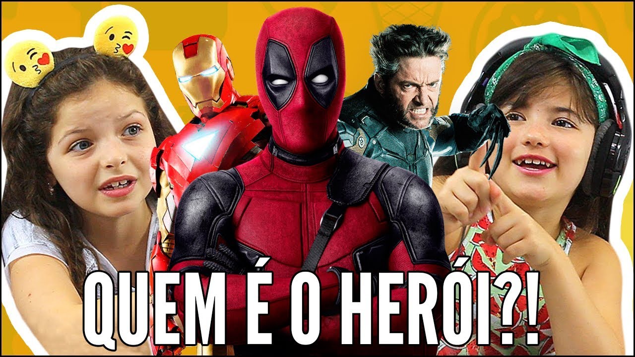 SERÁ QUE AS CRIANÇAS CONHECEM SUPER-HERÓIS?