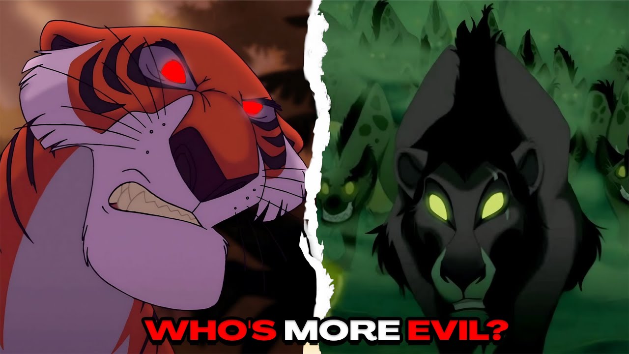 Shere Khan vs Scar: Who Is More Evil?