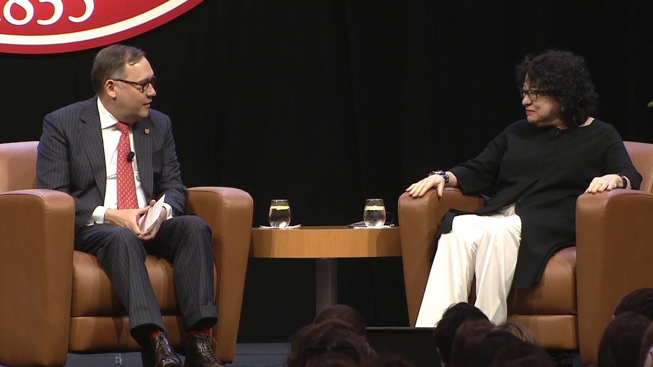 A conversation with U.S. Supreme Court Justice Sonia Sotomayor | WashU