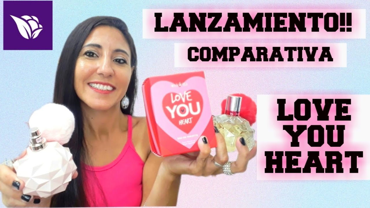 LOVE YOU HEART 💗RESEÑA/COMPARATIVA @ViolettaCosméticos-m7u