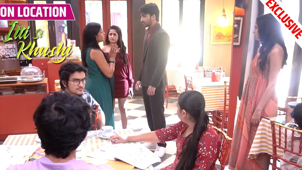 Itti Si Khushi | Anvi Aur Virat Ke Beech Hui Behes, Sab Huye Shocked | On Location