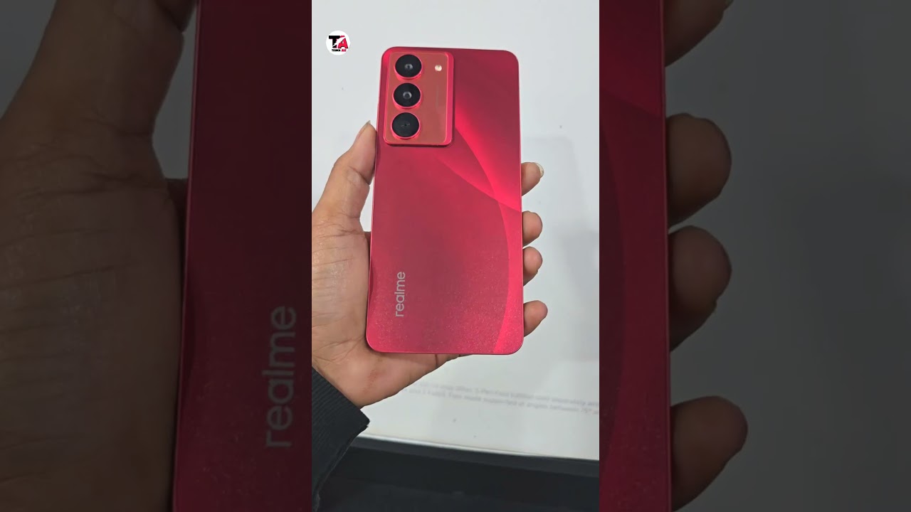 Realme 14x 5G Red Colors