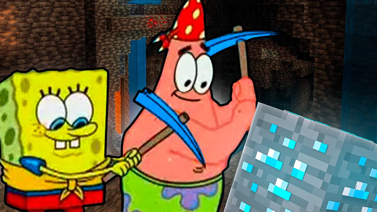 مغامرات سبونج بوب في ماين كرافت - الحلقة الاخيرة 😱🔥 - Minecraft