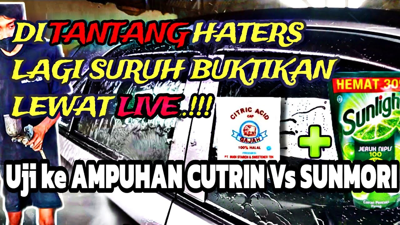 CARA JITU.!!! CEK KE  AMPUHAN SITRUN DAN SUNLIGHT | TIPS DETAILING MOBIL,RAHASIA SALON MOBIL