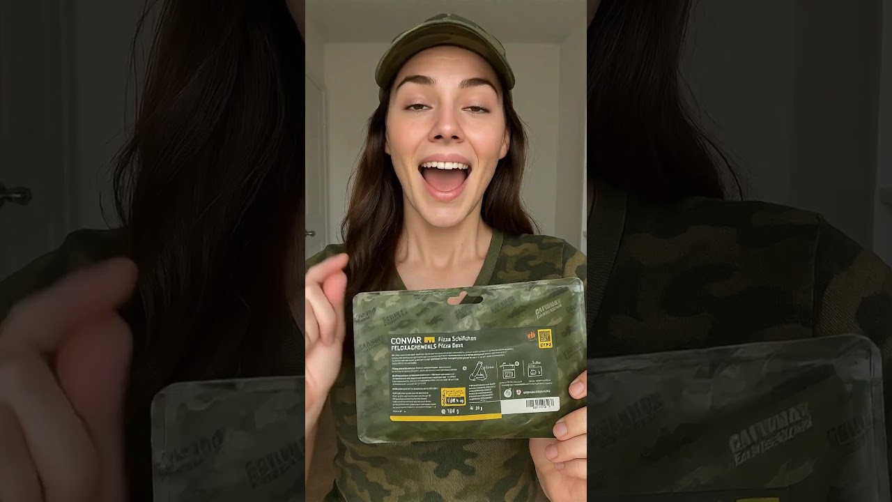 Outdoor-Pizza zum Staunen! Nora testet das neue CONVAR Feldk&uuml;che Pizza Schiffchen