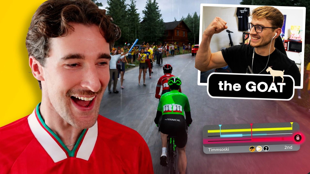 Я взял реванш у величайшего игрока в Tour de France 2026! 😤🐐 при уч. @LukasPlays