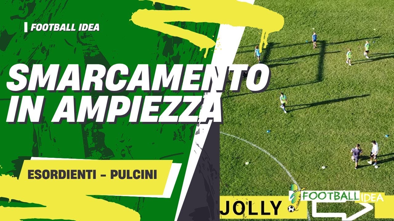 Football Idea App: Smarcamento in ampiezza