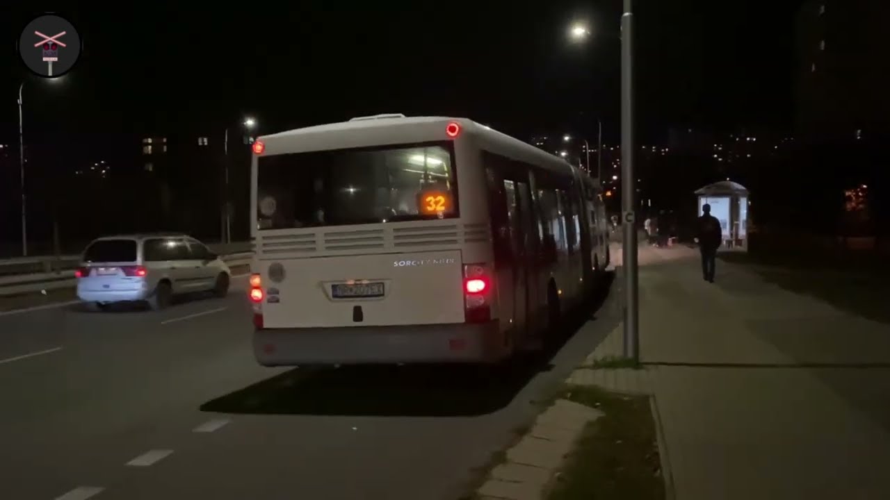 Arriva Nitra | Jízda autobusem SOR NB 18 (ZF Ecomat) na lince 32