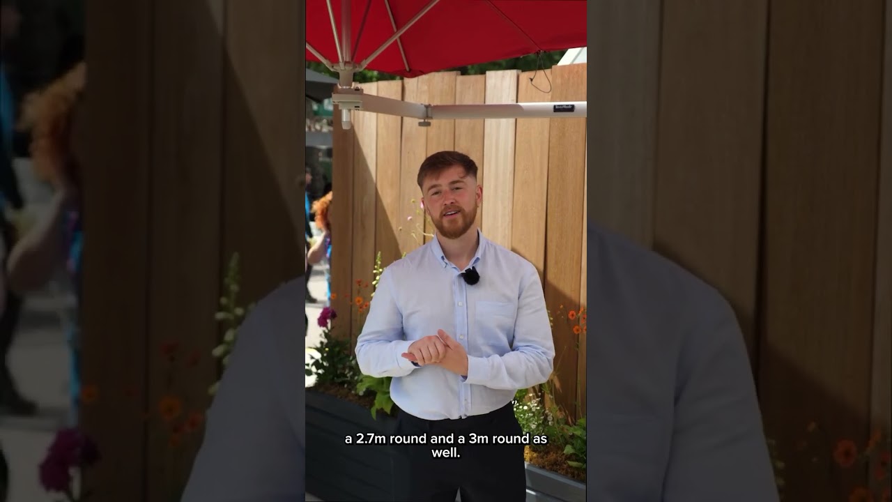 Wall Mounted Parasol Explained | RHS Chelsea Flower Show Demo