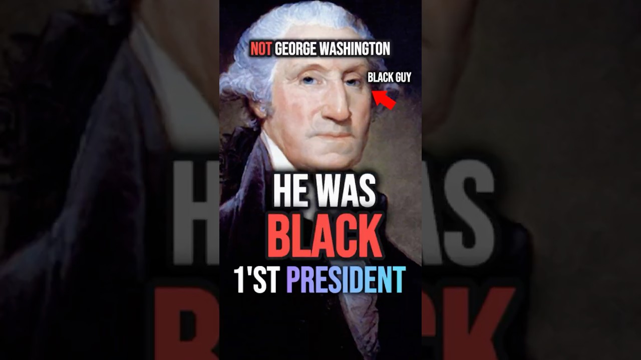 Was the First U.S. President Actually a Black Man? 👀 #blackhistory