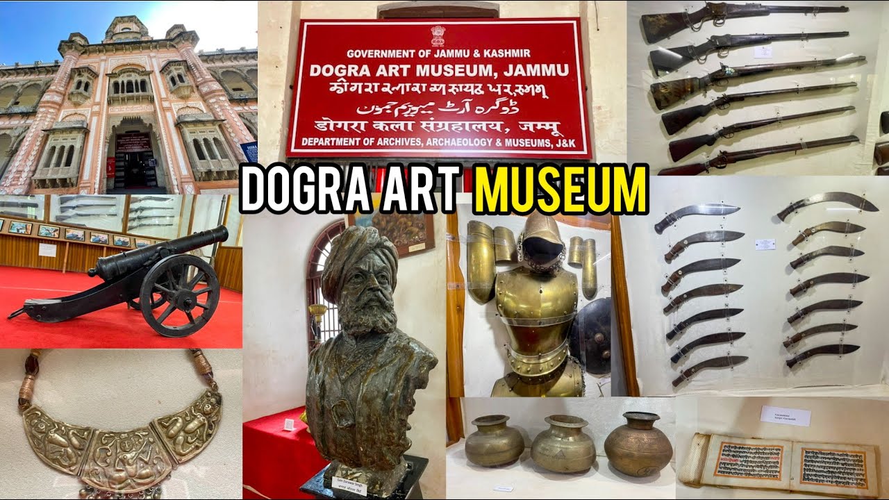 Dogra Art Museum | Maharaja Hari Singh Ji | Dogra Culture | Mubarak Mandi | Jammu | DSBOSSKO VLOGS