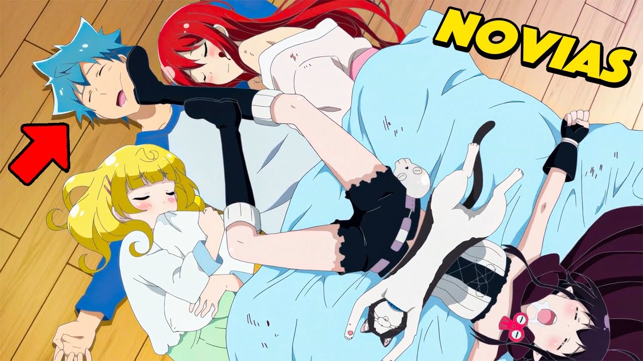 Formo un harem con un ángel, una as3sina y una chica protectora sin querer | Anime Resumen