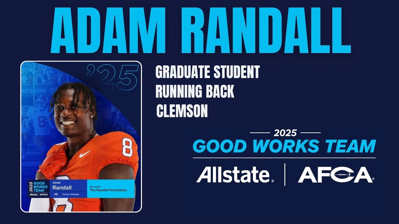 Adam Randell Clemson full highlights 