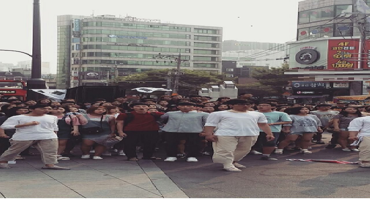 대한민국 광복 70주년 기념 뮤지컬 플래시몹 '영웅' / 70th's Independence day of Korea musical flash mob