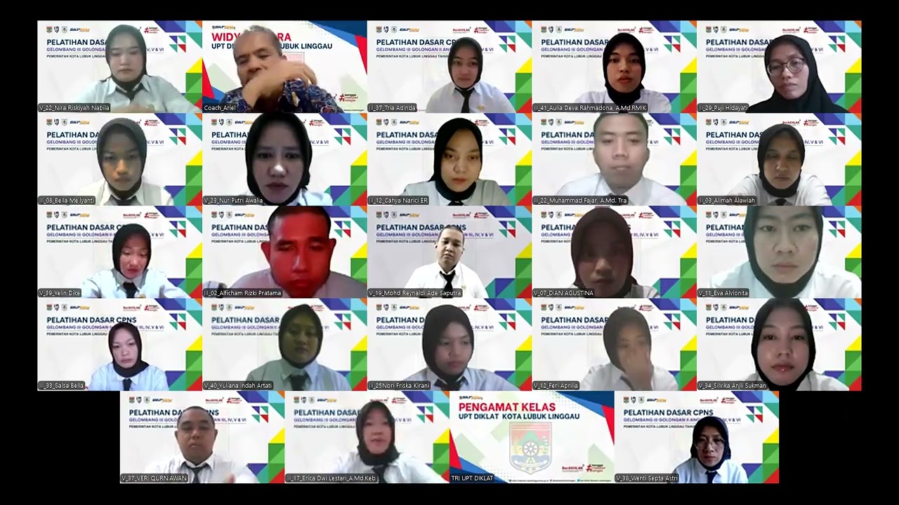PEMBIMBINGAN RA 1 LATSAR CPNS GOL II ANGK III DAN V 2026