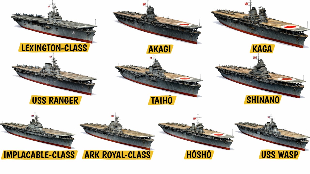 Every WW2 Aircraft Carrier EXPLAINED | Part 2