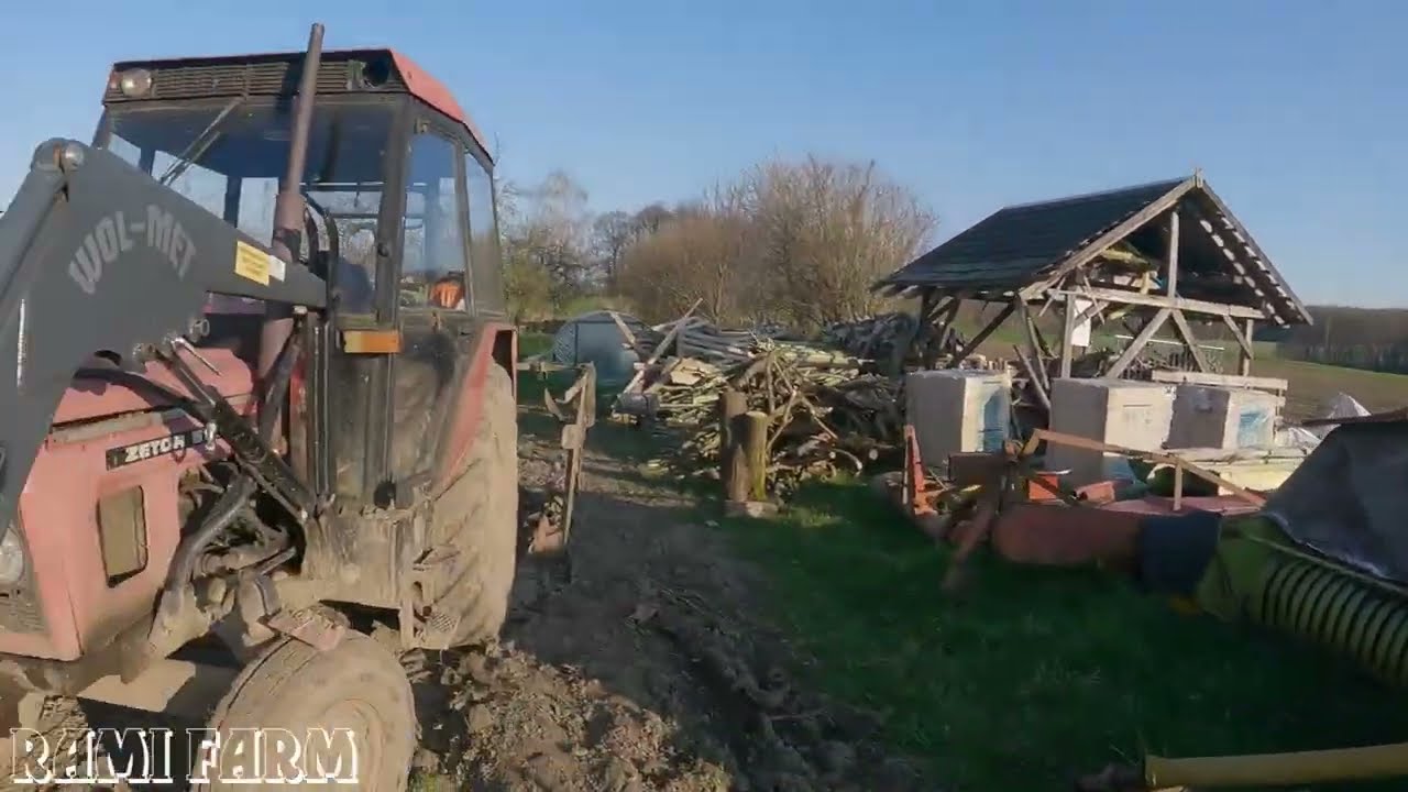 Wł&oacute;kowanie łąk. Zetor 5011
