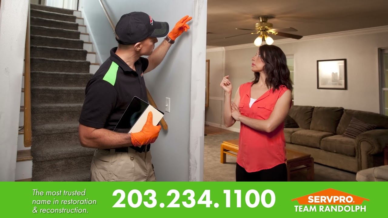 SERVPRO Team Randolph, getting the job done quickly and efficiently!