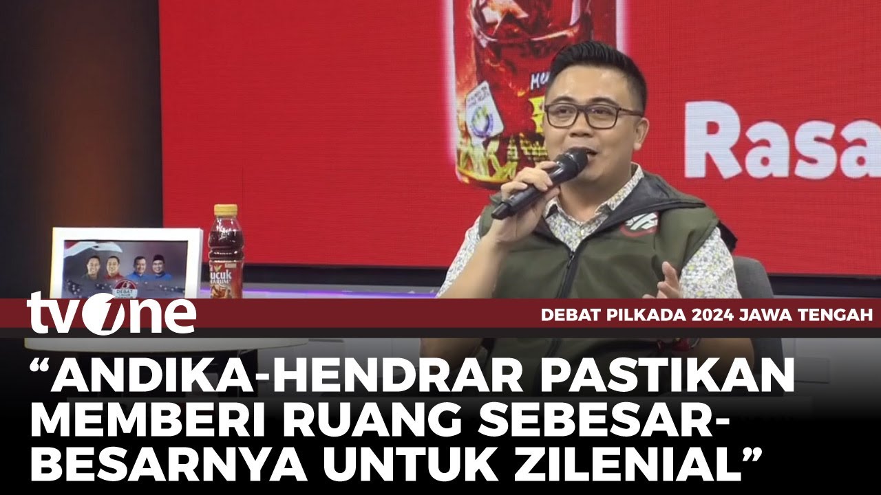 Jubir Andika-Hendrar: Anak Muda Bukan Perlu Kartu, Tapi Ruang Gerak | Debat Pilkada tvOne