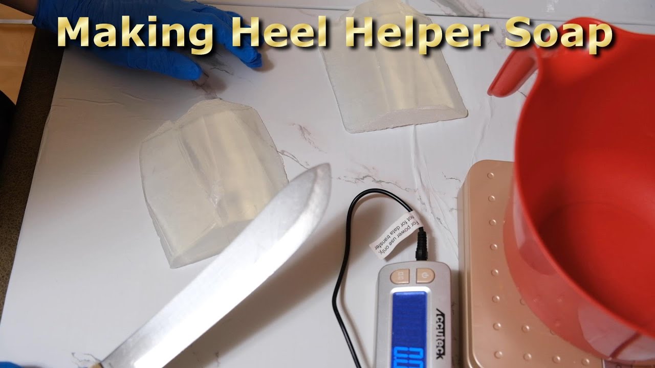 Making Heel Helper Exfoliating Soap