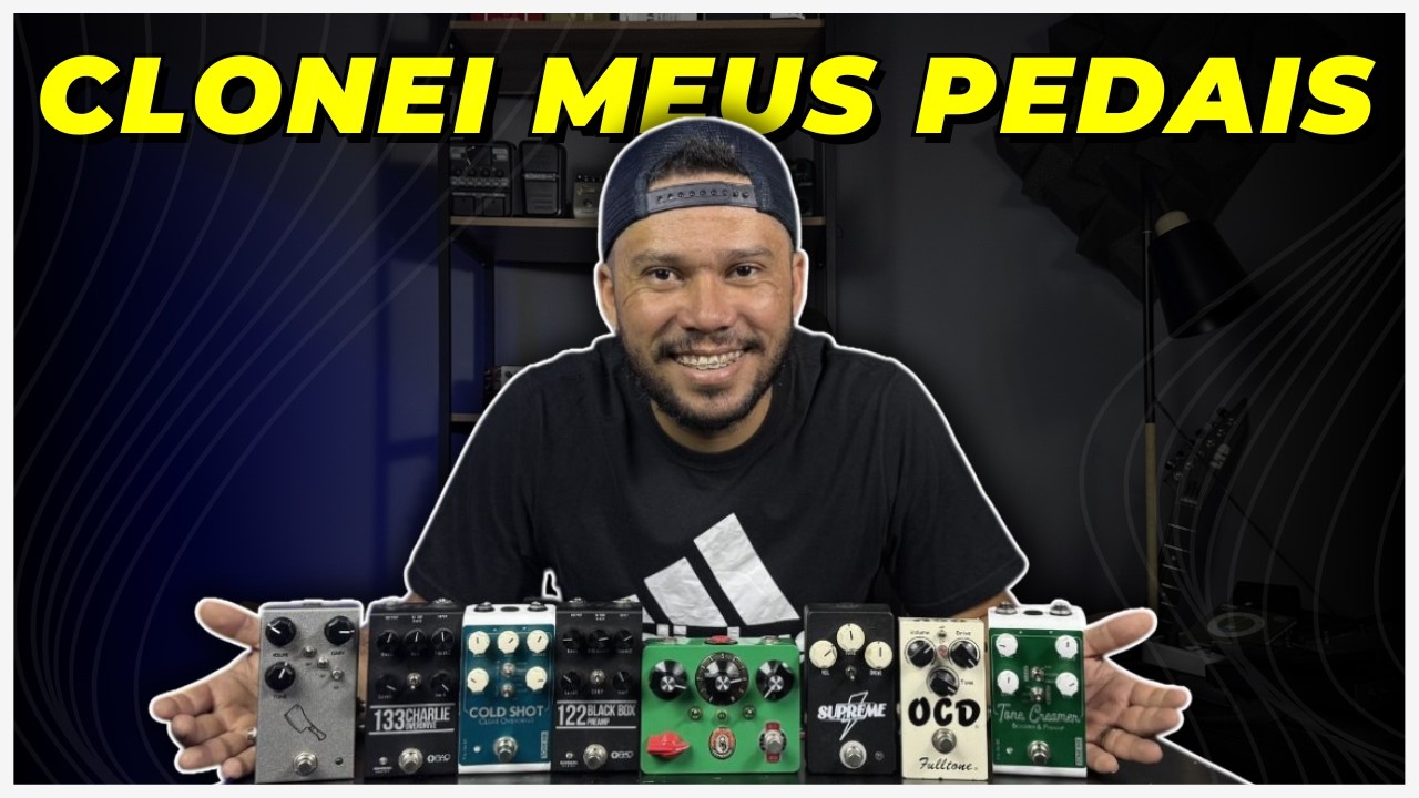 CAPTUREI MEUS PEDAIS FAVORITOS NA AMPERO STAGE COM O TONE CATCH!