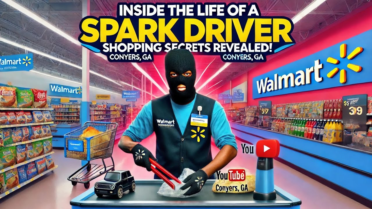 Walmart Spark Driver EXPOSED in Conyers, GA! Shopping Secrets REVEALED!