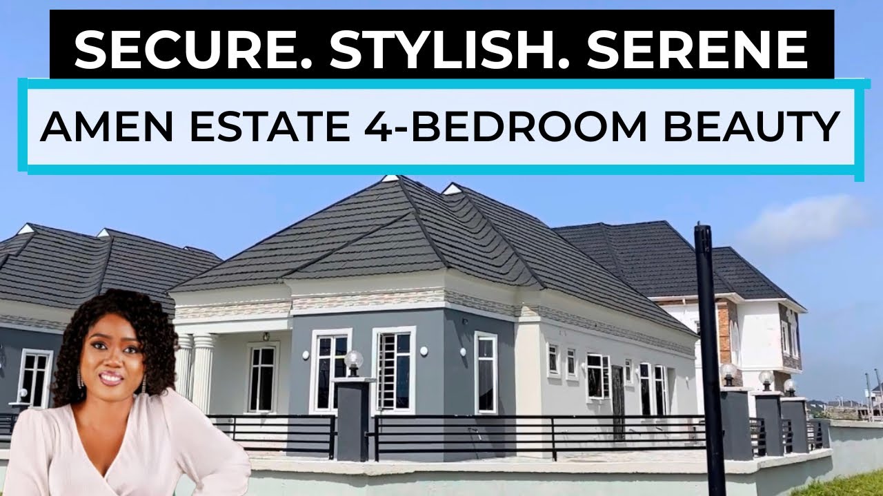 Inside a 4Bedroom Bungalow in  Amen Estate Phase 2 Ibeju Lekki