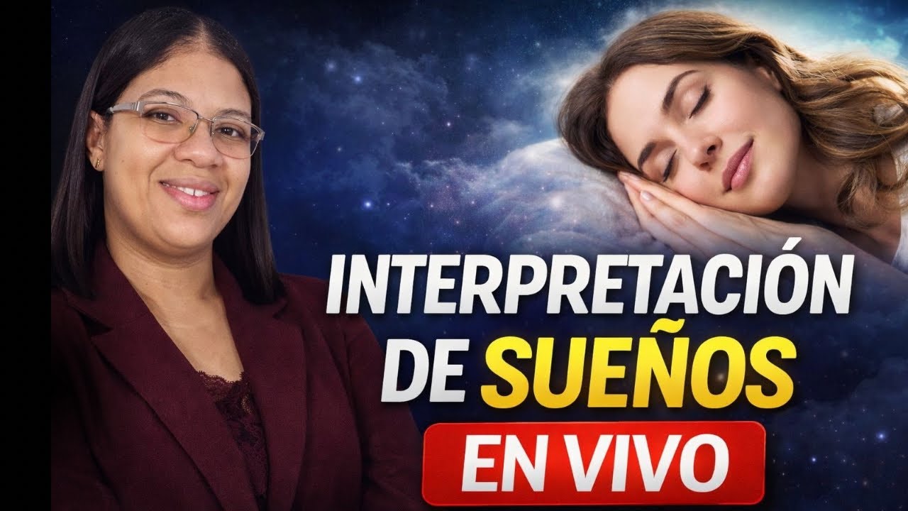 🔴 Hoy conocer&aacute;s el significado de tus SUE&Ntilde;OS en Vivo // Pastora Pamela Guillen