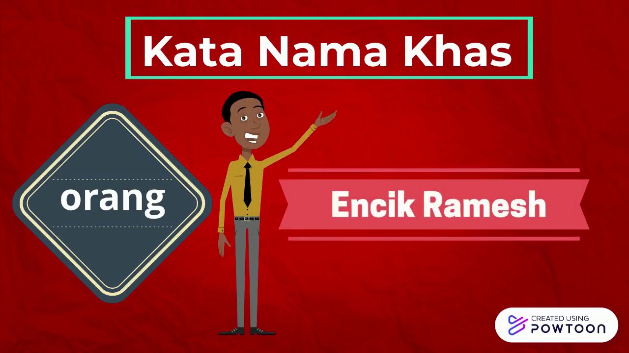 Kata Nama Khas Tahun 2