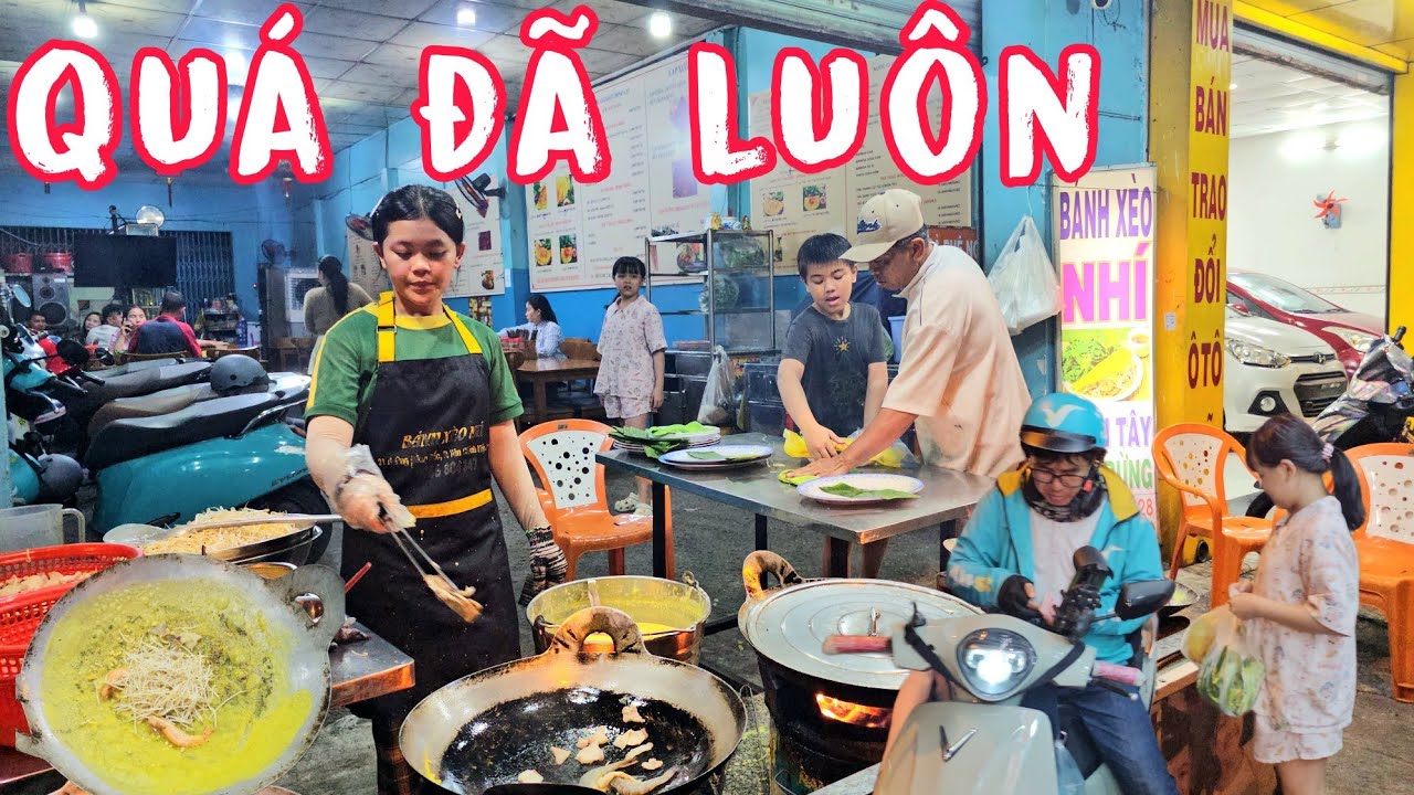 Quá Đã Luôn Khách Hôm Nay Tấp Nập Hà Anh Chiên Bánh Không Kịp Luôn Rồi