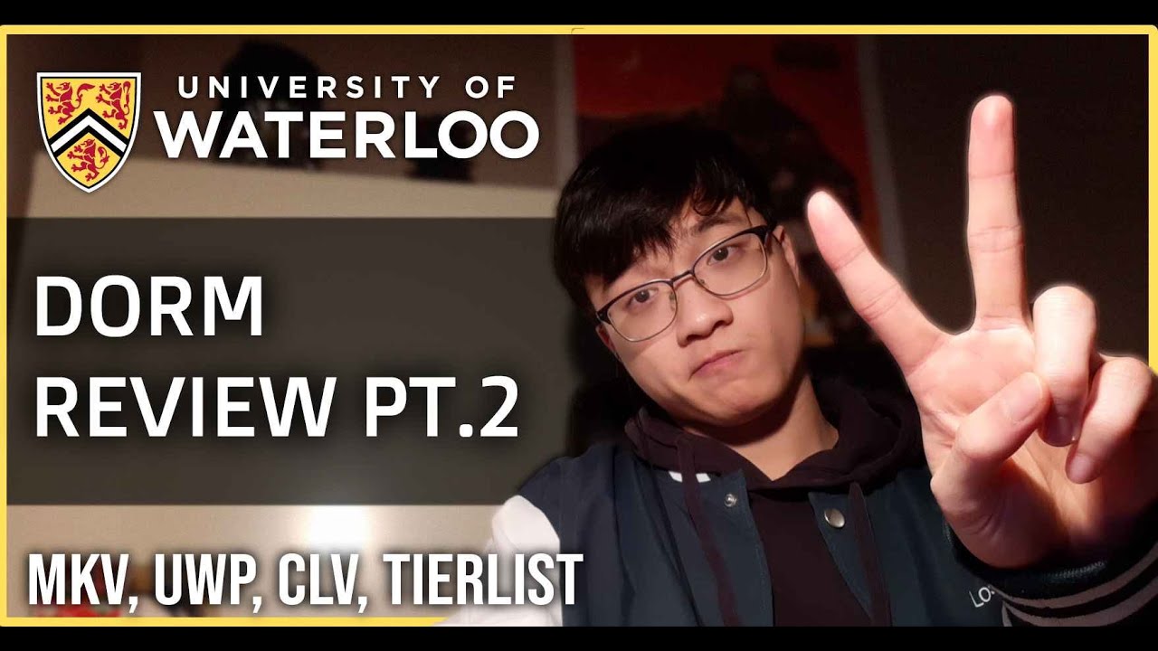 Reviewing EVERY Waterloo Dorm - Part 2