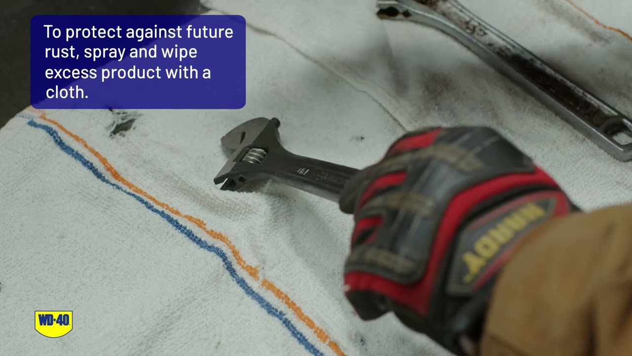 How To Protect Tools From Rust with WD-40&reg; Multi-Use Product